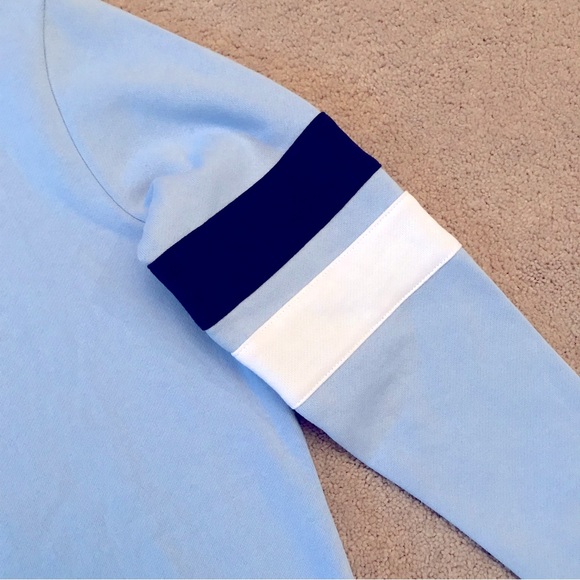 Fila Light Blue Sweatshirt with Navy and White Accents - Picture 5 of 8
